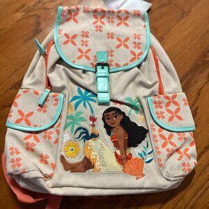 Disney Store Moana School Backpack, Travel Backpack, new with a tag, rare find
